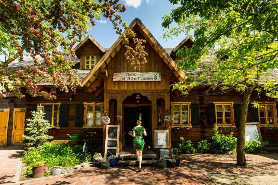 Hotel Oberza Pod Zlotym Prosiakiem Nieborów Exterior foto